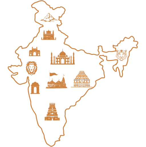 Domestic India Map